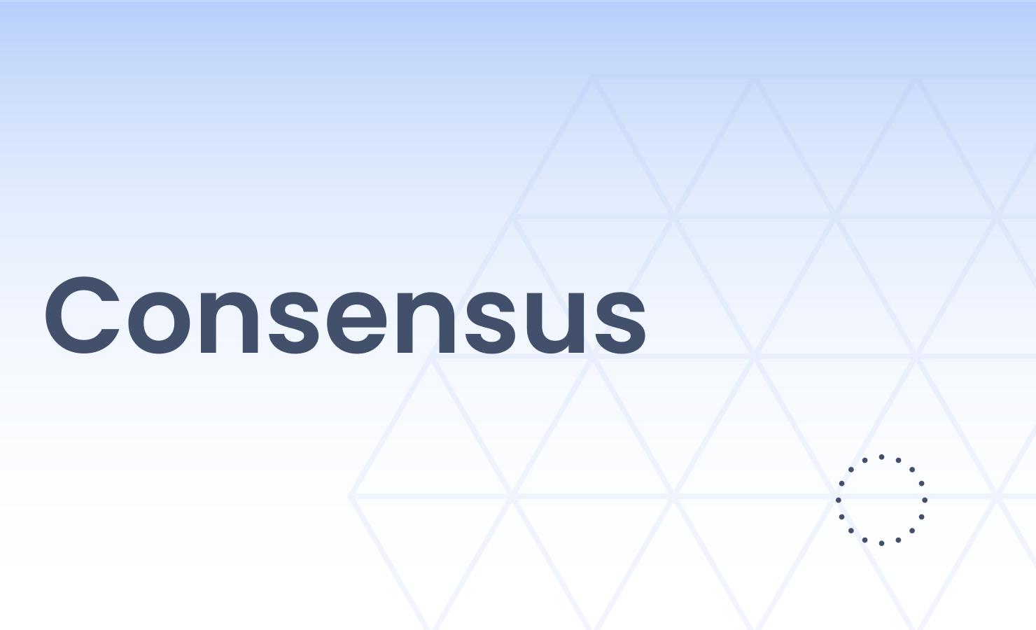 Consensus