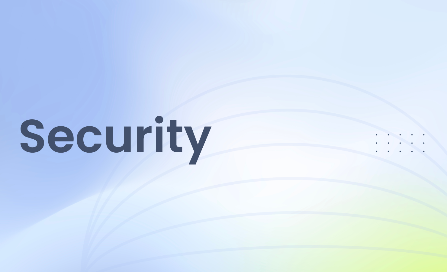 Security