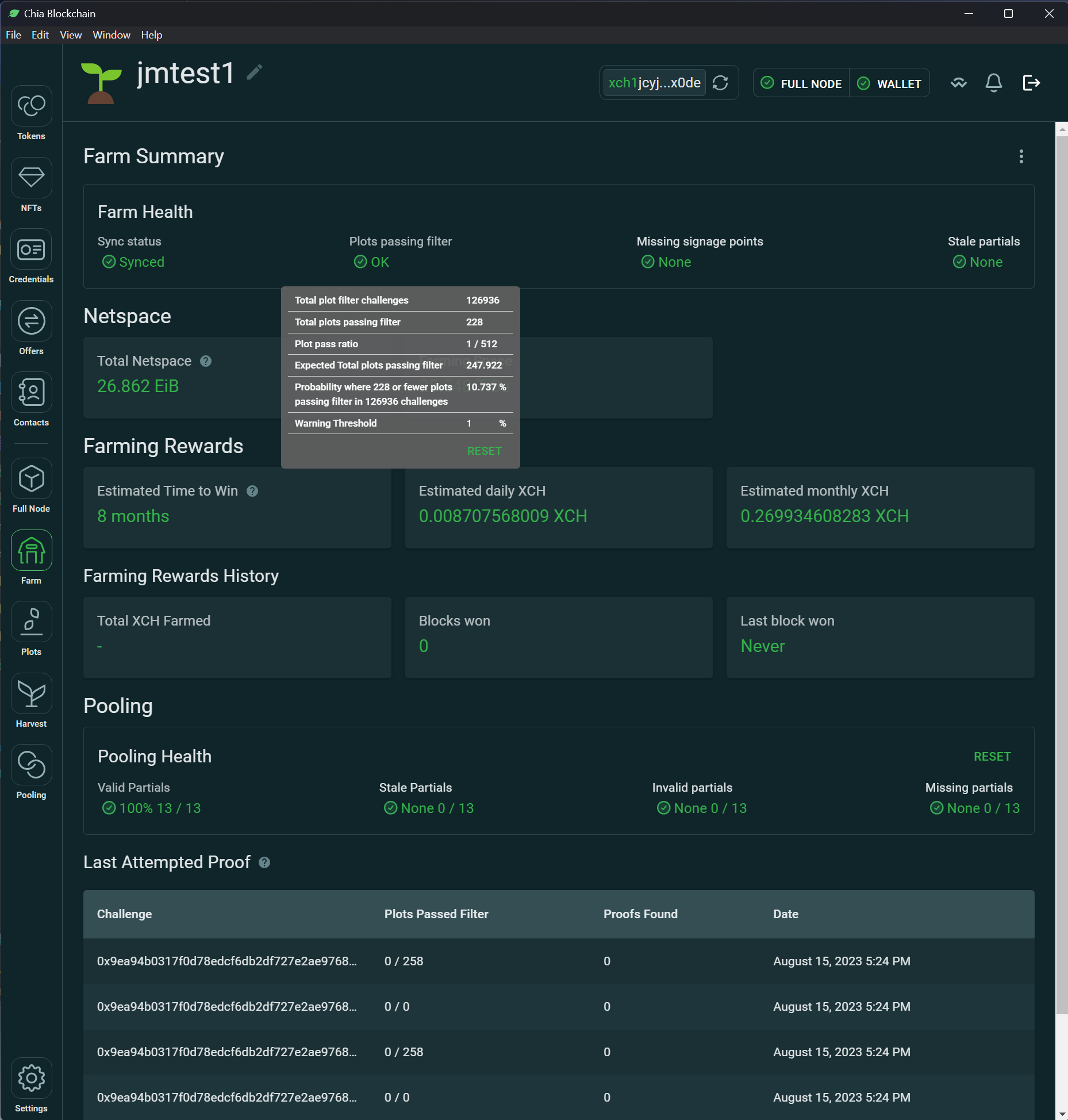 Enabling health notifications on Discord for your Chia Farm in