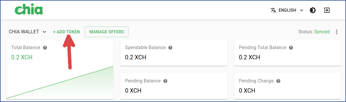 XCH balance before offer