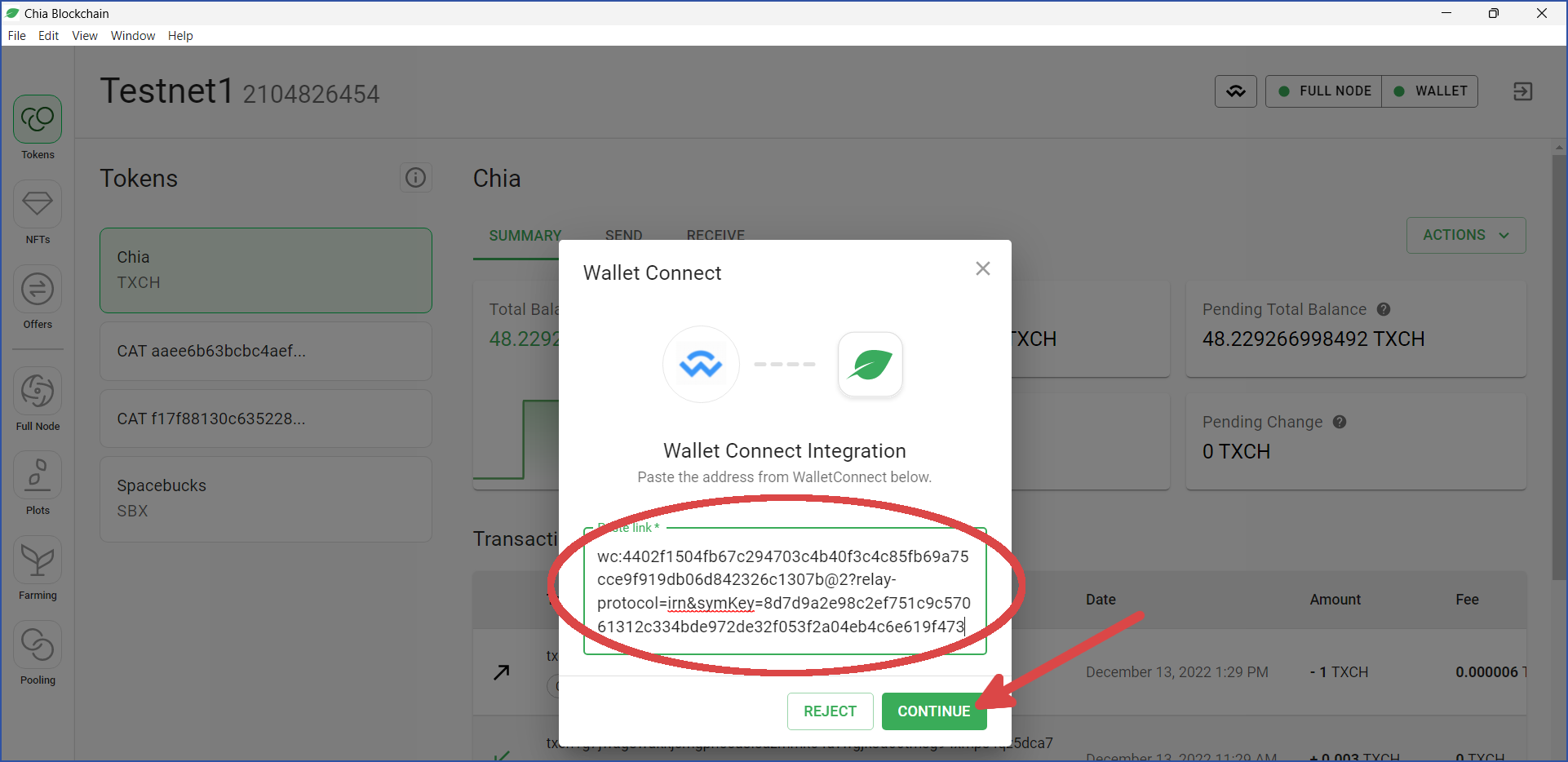 Alpha wallet connect - Documentation